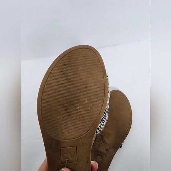 DV by Dolce Vita Black & White Sandals - Picture 5 of 5